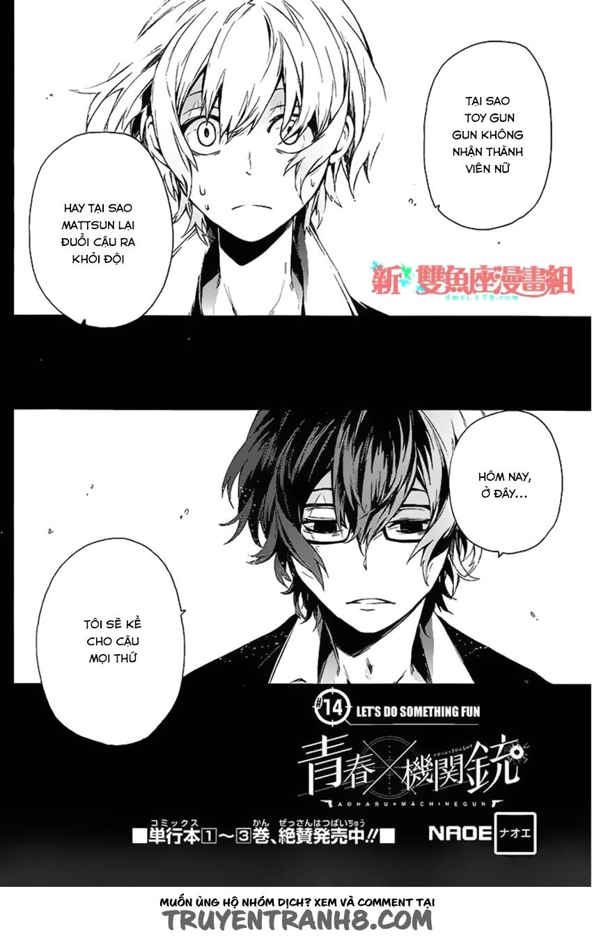 Aoharu X Kikanjuu Chapter 14 - Trang 2