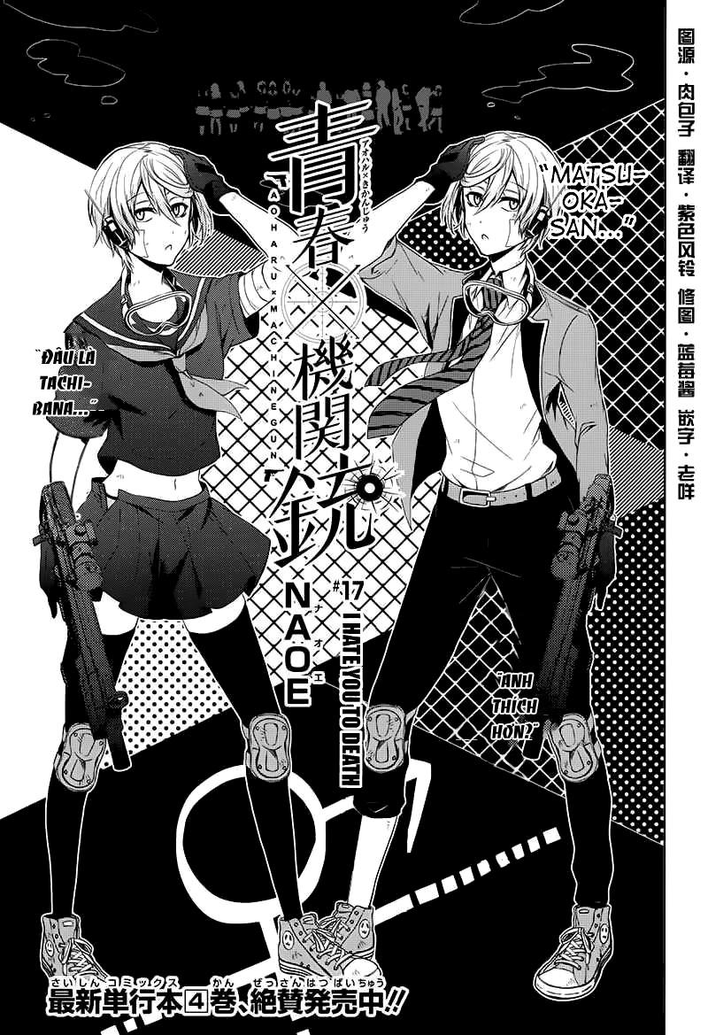 Aoharu X Kikanjuu Chapter 17 - Trang 2