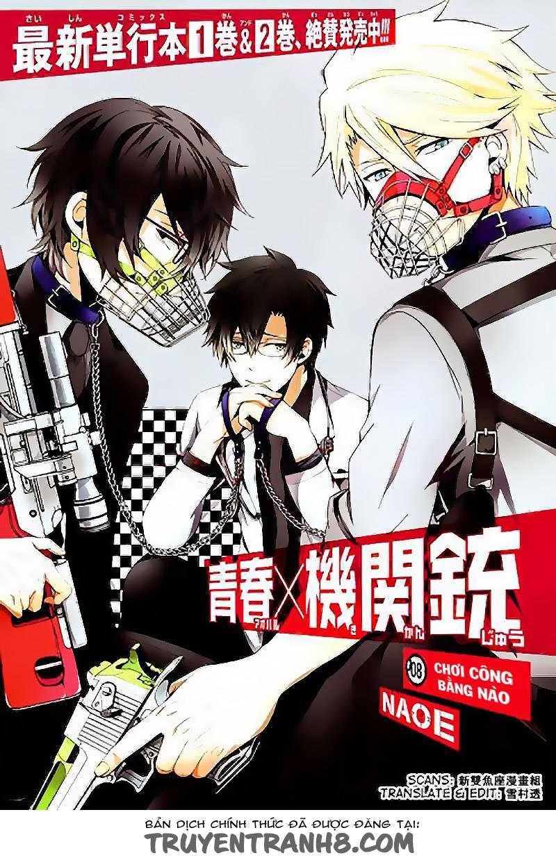 Aoharu X Kikanjuu Chapter 8 - Trang 2