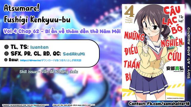 Atsumare! Fushigi Kenkyuubu Chapter 62 - Trang 2