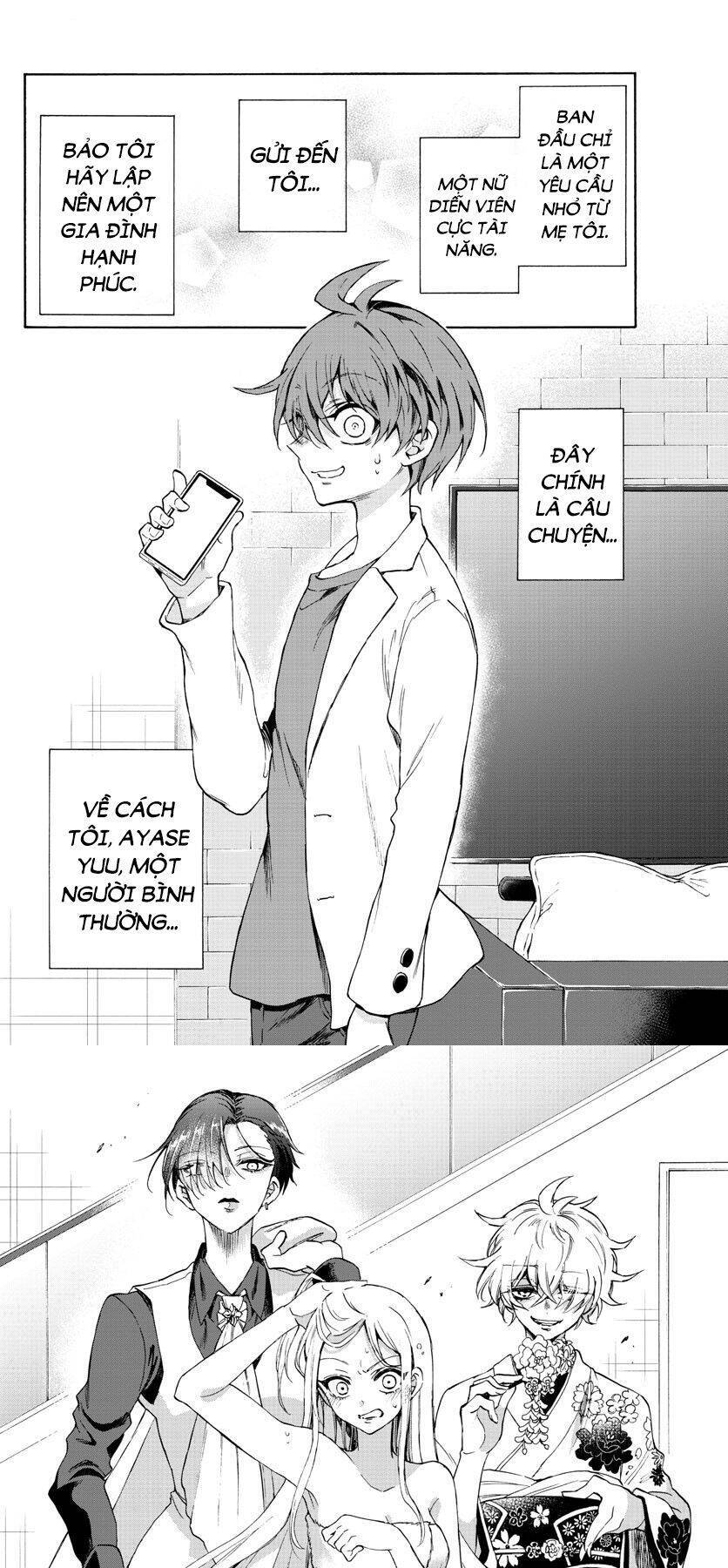 Ba Chị Em Nhà Mikadono Dễ Đối Phó Thật Đấy Chapter 1 - Trang 2