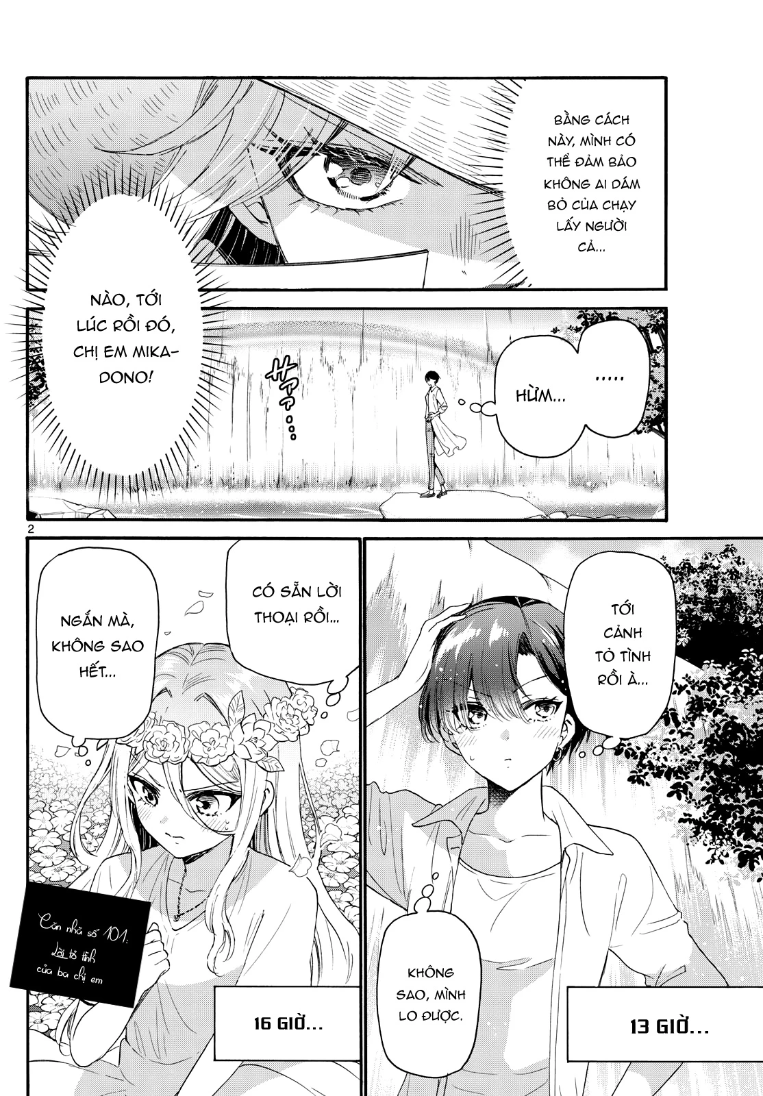 Ba Chị Em Nhà Mikadono Dễ Đối Phó Thật Đấy Chapter 101 - Trang 2