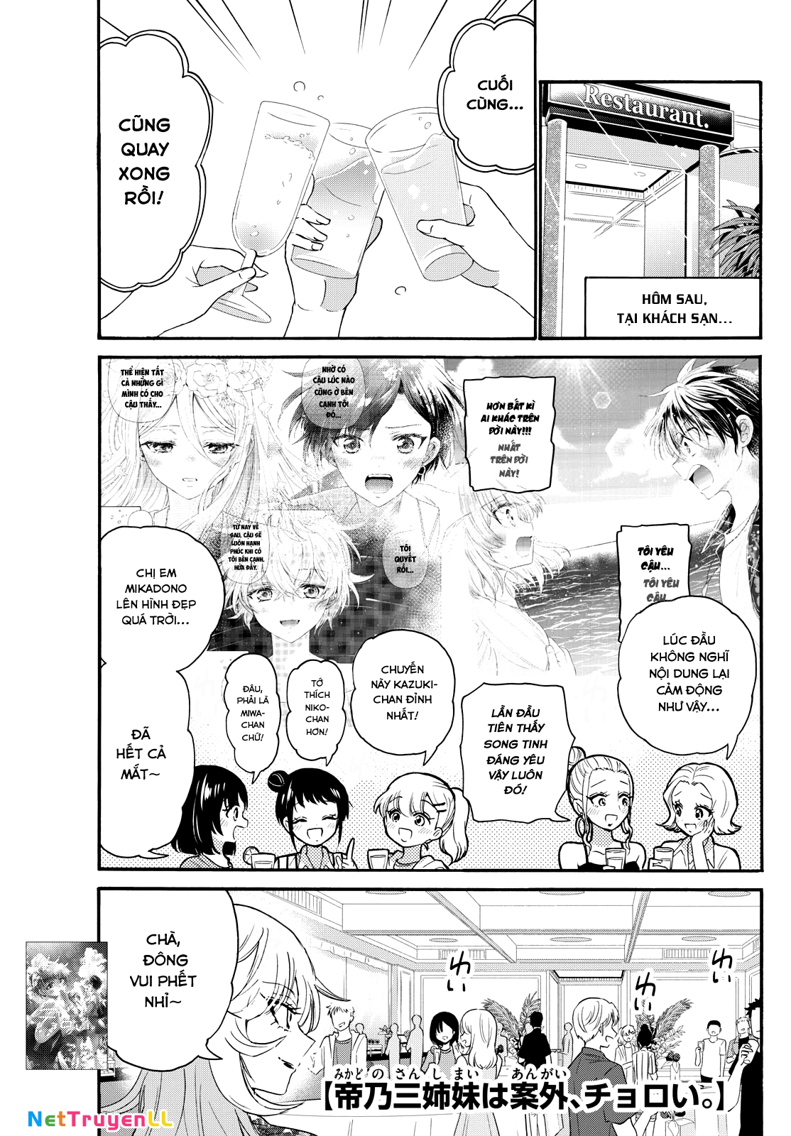 Ba Chị Em Nhà Mikadono Dễ Đối Phó Thật Đấy Chapter 102 - Trang 2