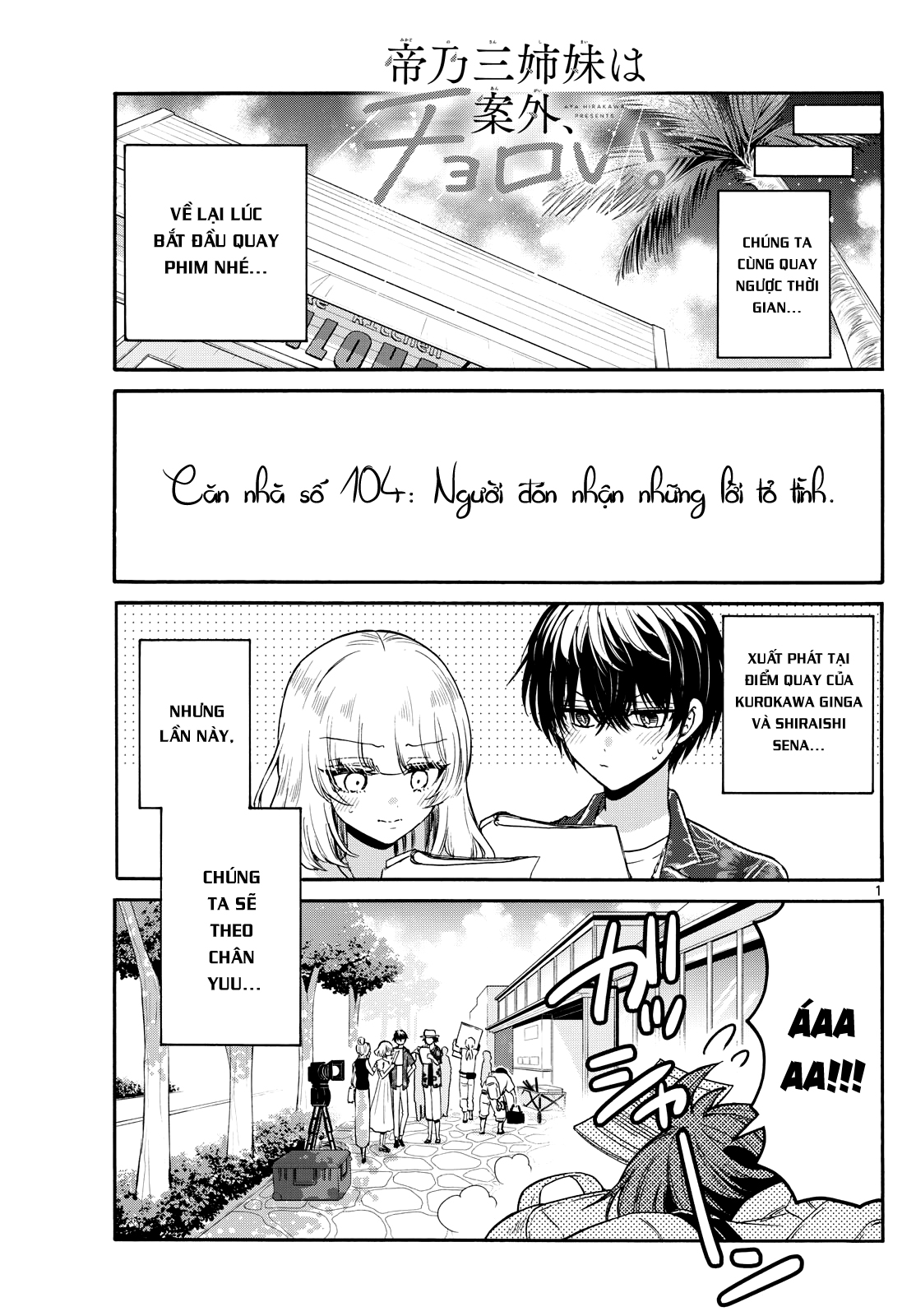 Ba Chị Em Nhà Mikadono Dễ Đối Phó Thật Đấy Chapter 104 - Trang 2