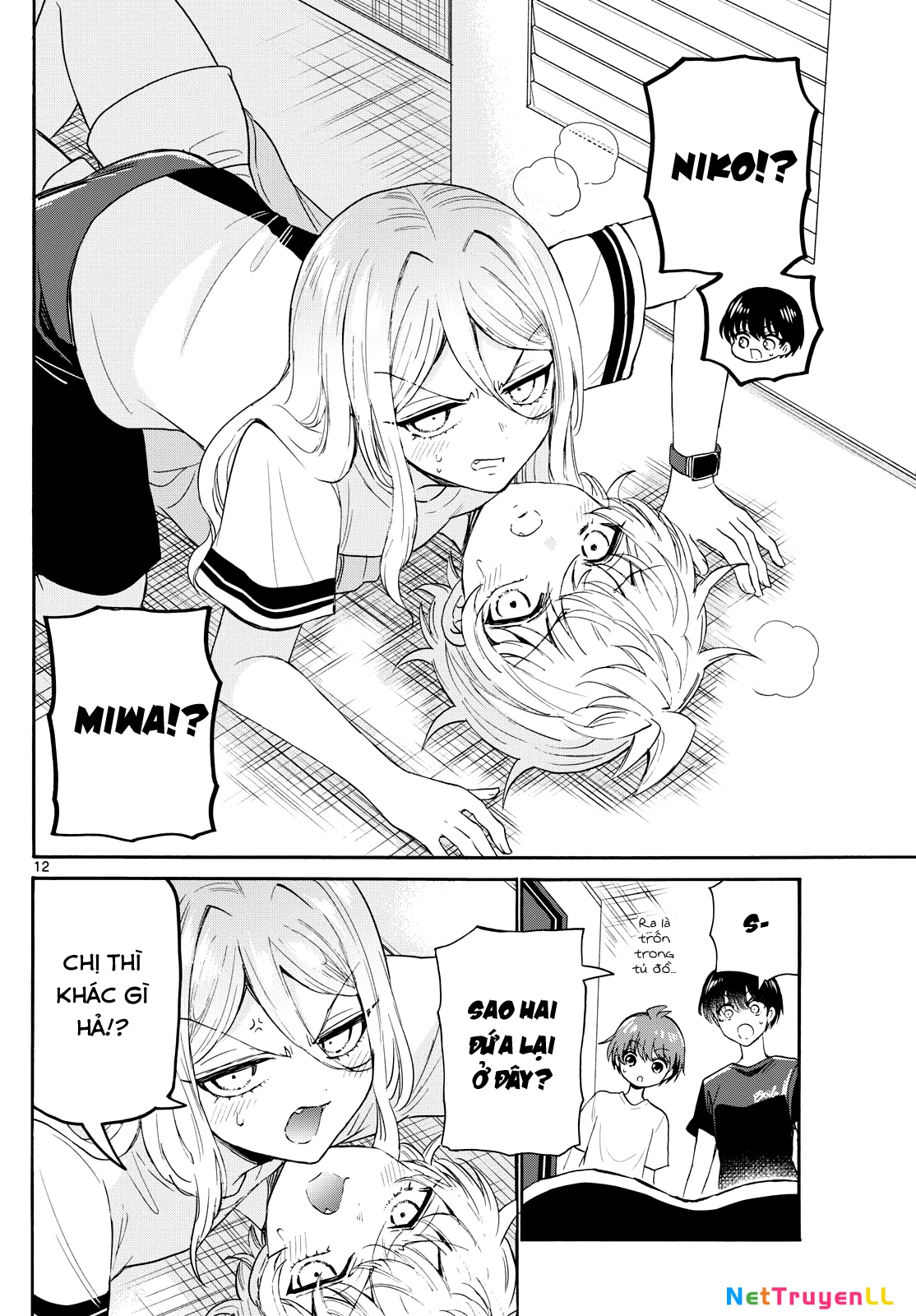 Ba Chị Em Nhà Mikadono Dễ Đối Phó Thật Đấy Chapter 107 - Trang 2