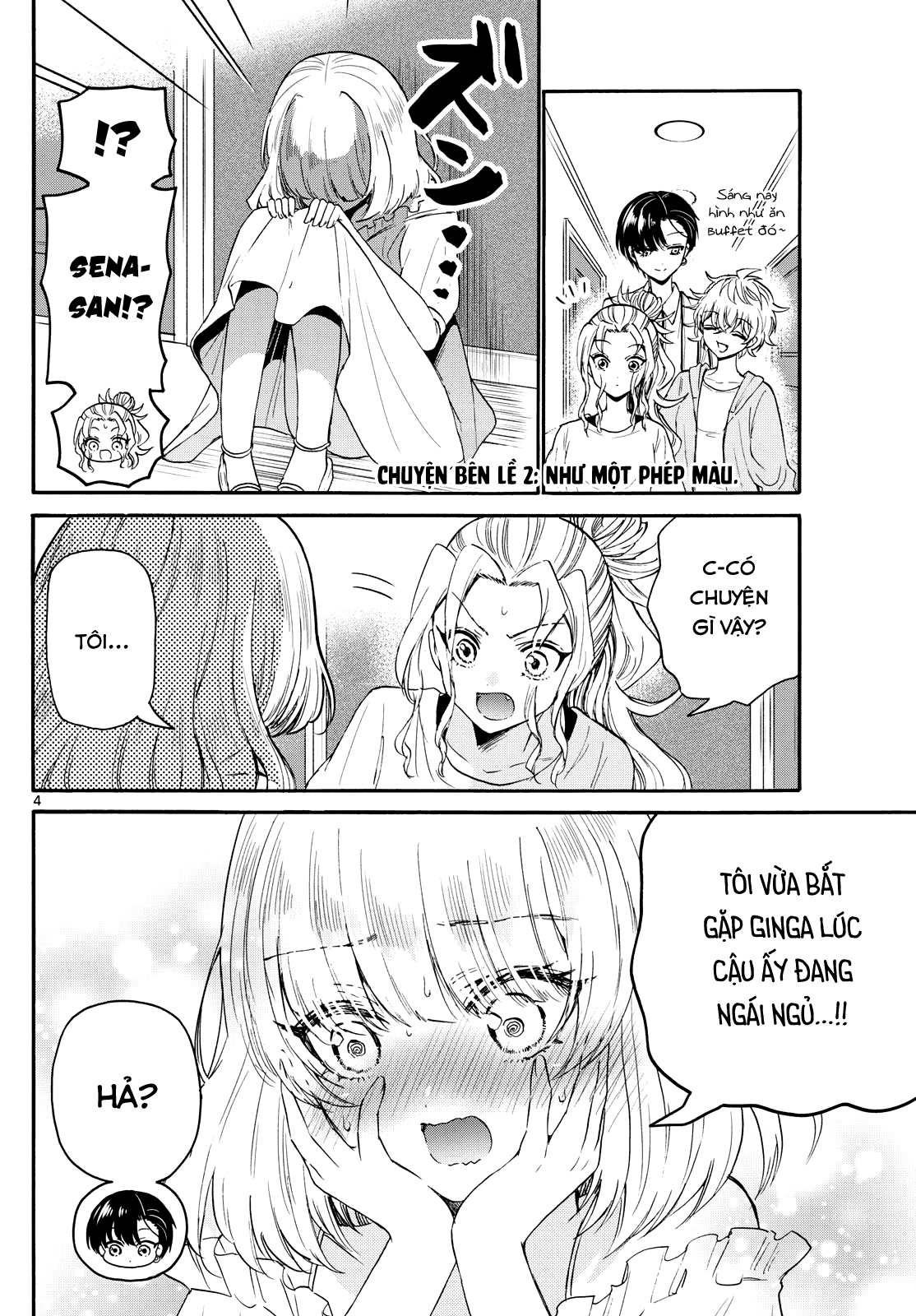 Ba Chị Em Nhà Mikadono Dễ Đối Phó Thật Đấy Chapter 109 - Trang 2