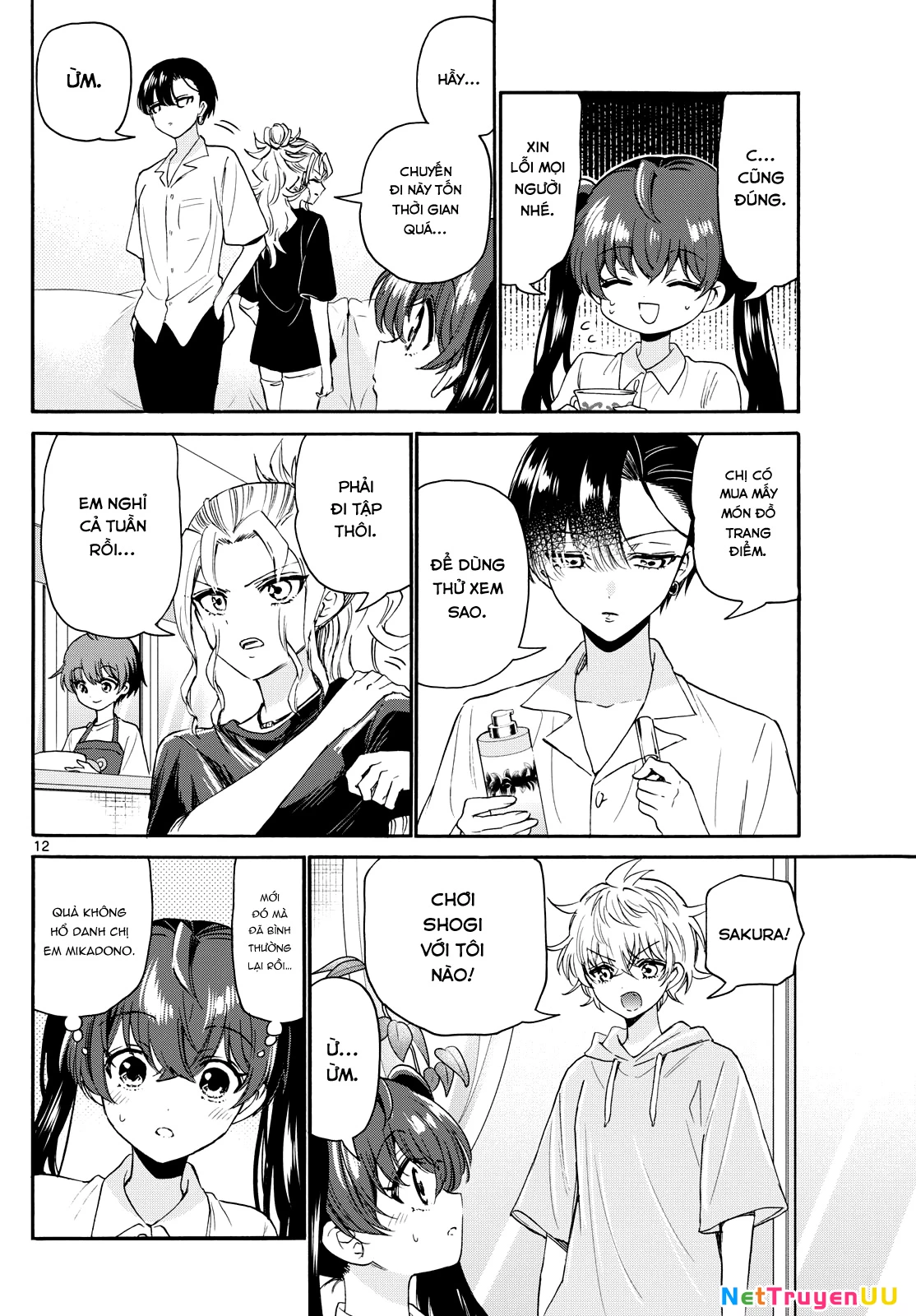 Ba Chị Em Nhà Mikadono Dễ Đối Phó Thật Đấy Chapter 110 - Trang 2