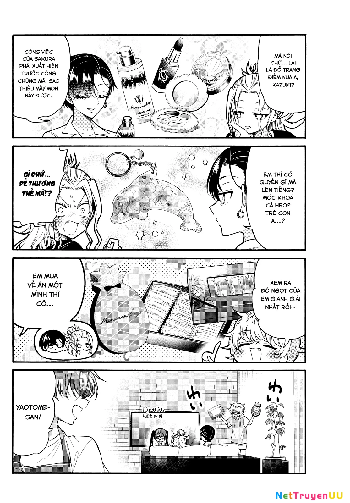 Ba Chị Em Nhà Mikadono Dễ Đối Phó Thật Đấy Chapter 110 - Trang 2