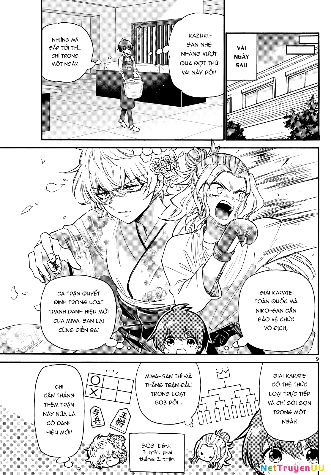 Ba Chị Em Nhà Mikadono Dễ Đối Phó Thật Đấy Chapter 113 - Trang 2