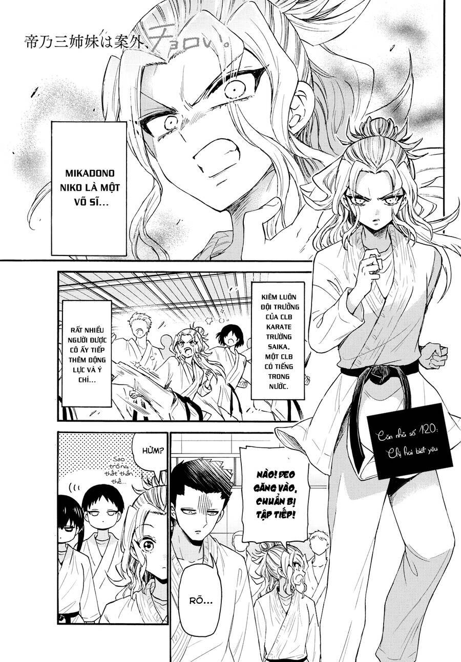 Ba Chị Em Nhà Mikadono Dễ Đối Phó Thật Đấy Chapter 120 - Trang 2