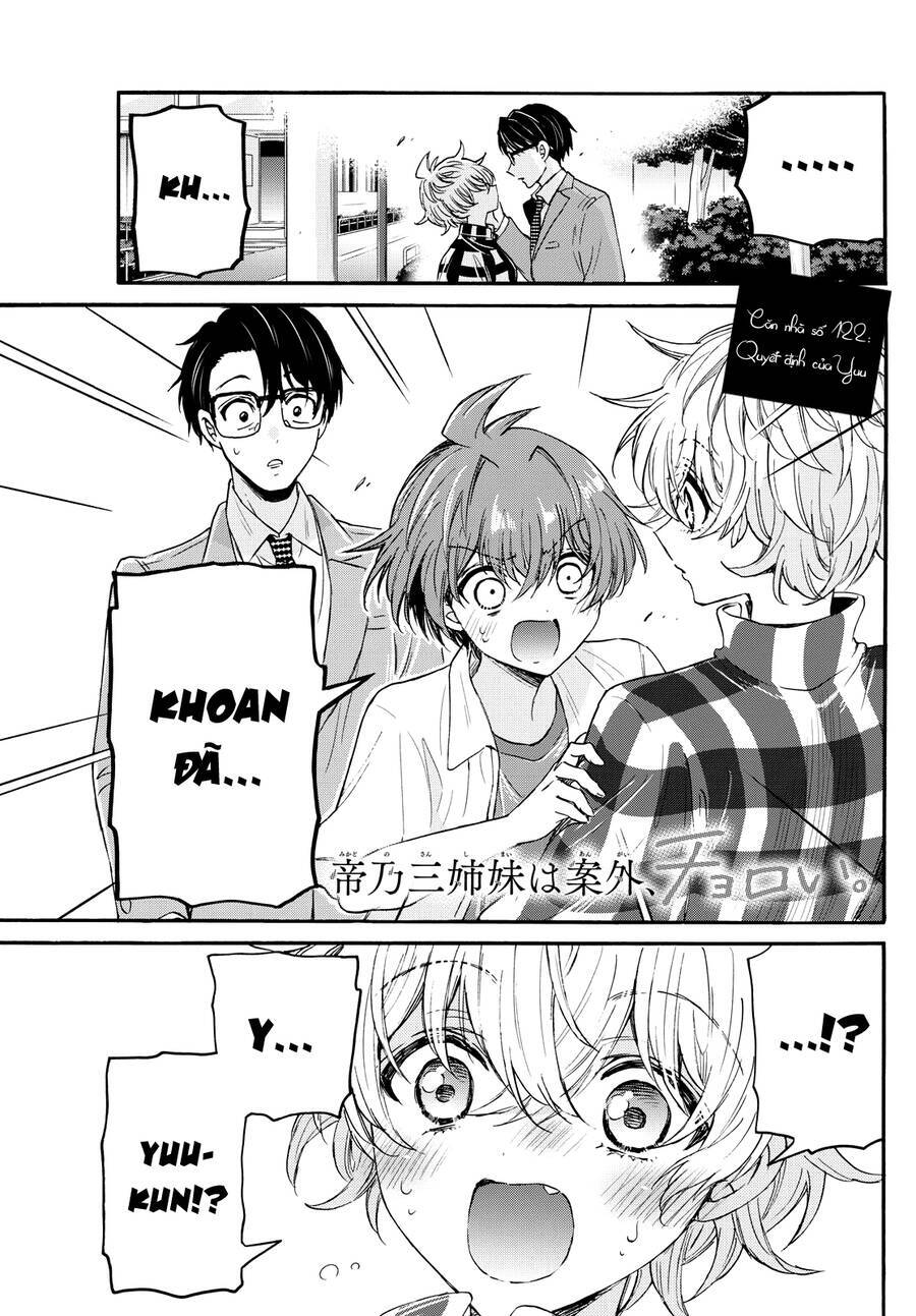 Ba Chị Em Nhà Mikadono Dễ Đối Phó Thật Đấy Chapter 122 - Trang 2