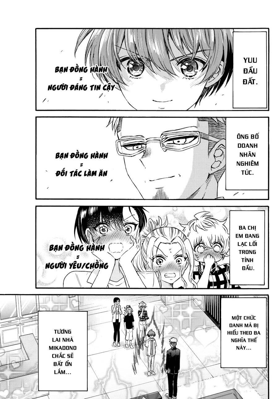 Ba Chị Em Nhà Mikadono Dễ Đối Phó Thật Đấy Chapter 123 - Trang 2