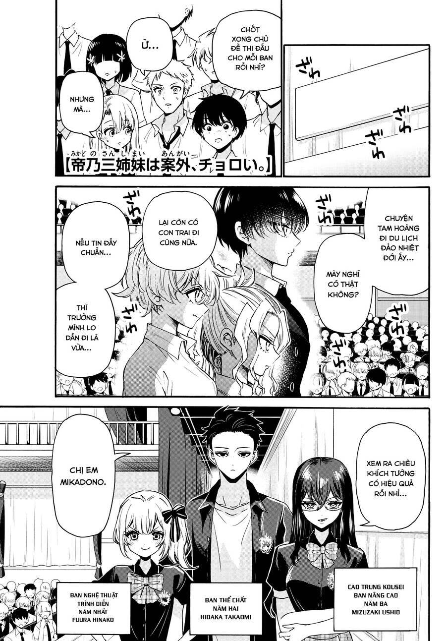 Ba Chị Em Nhà Mikadono Dễ Đối Phó Thật Đấy Chapter 125 - Trang 2