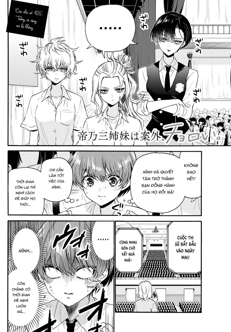 Ba Chị Em Nhà Mikadono Dễ Đối Phó Thật Đấy Chapter 125 - Trang 2