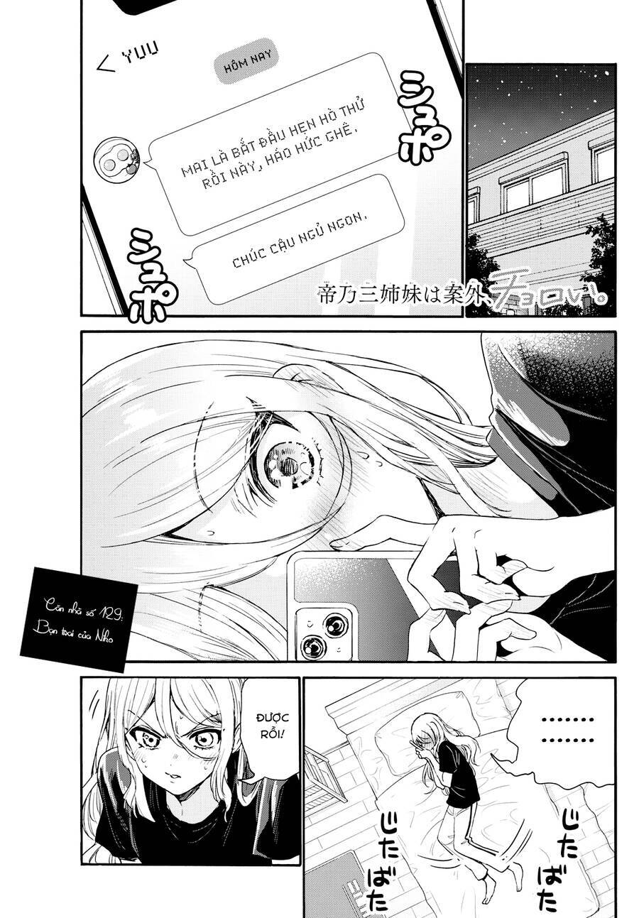 Ba Chị Em Nhà Mikadono Dễ Đối Phó Thật Đấy Chapter 129 - Trang 2