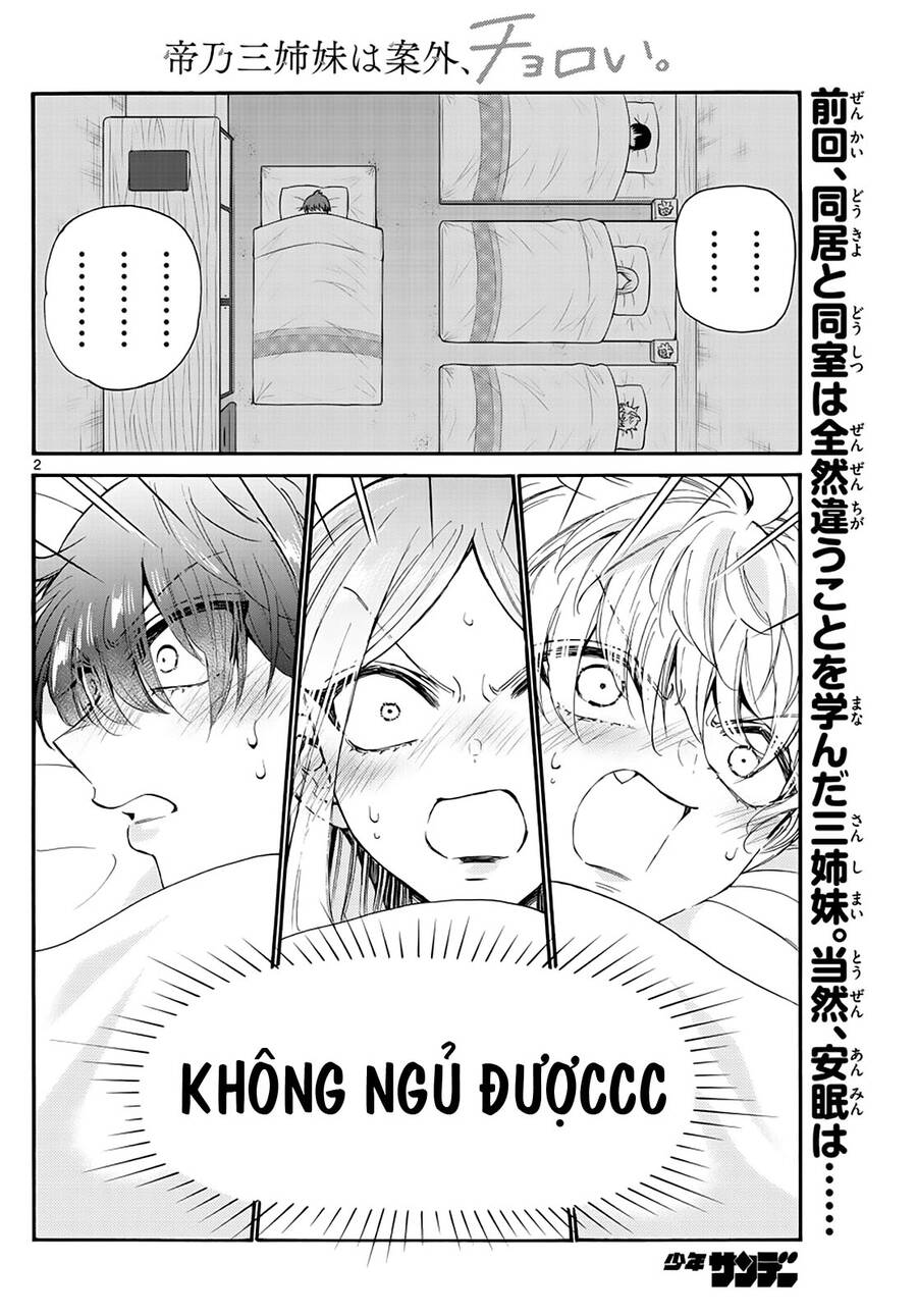 Ba Chị Em Nhà Mikadono Dễ Đối Phó Thật Đấy Chapter 13 - Trang 2