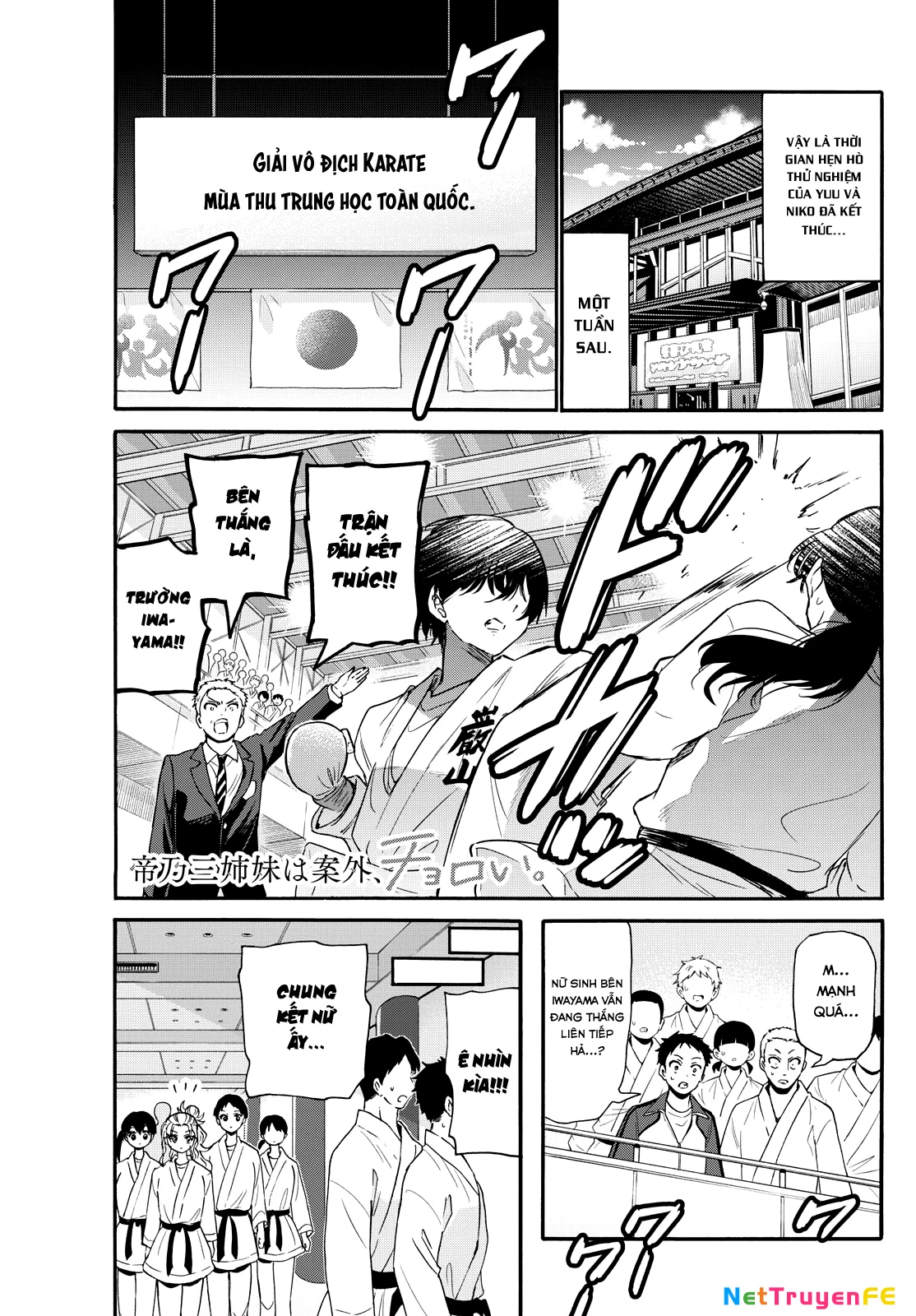 Ba Chị Em Nhà Mikadono Dễ Đối Phó Thật Đấy Chapter 134 - Trang 2