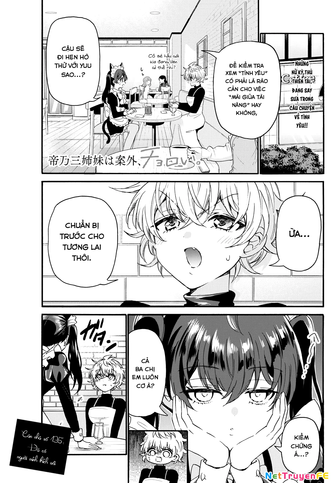 Ba Chị Em Nhà Mikadono Dễ Đối Phó Thật Đấy Chapter 135 - Trang 2