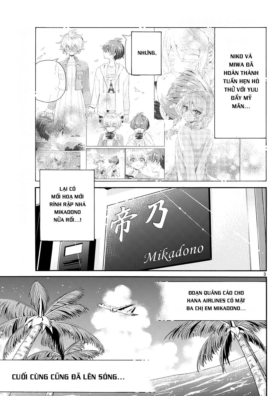 Ba Chị Em Nhà Mikadono Dễ Đối Phó Thật Đấy Chapter 141 - Trang 2