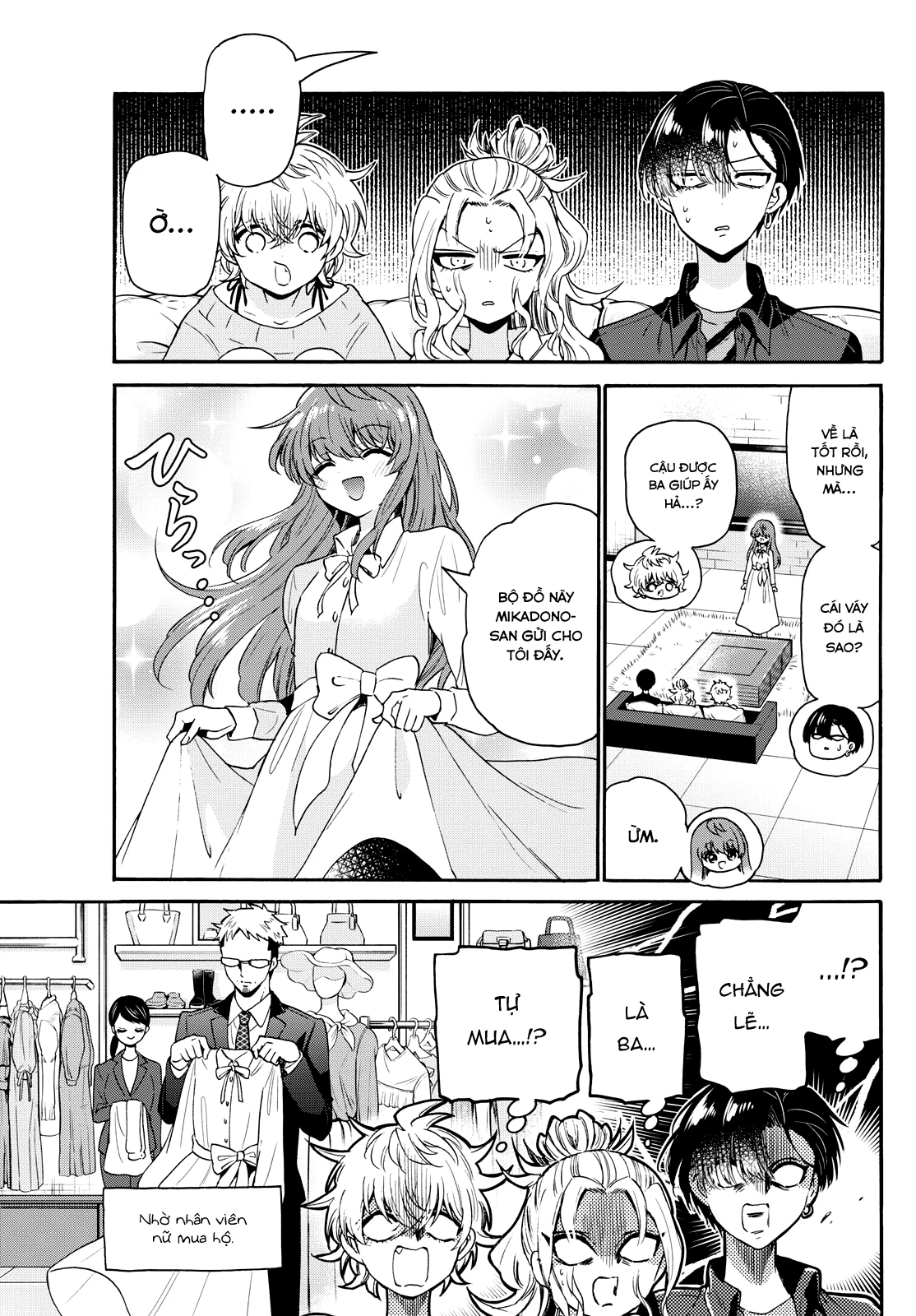 Ba Chị Em Nhà Mikadono Dễ Đối Phó Thật Đấy Chapter 142 - Trang 2