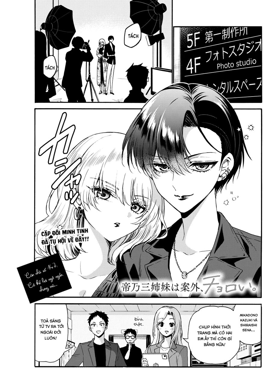 Ba Chị Em Nhà Mikadono Dễ Đối Phó Thật Đấy Chapter 147 - Trang 2