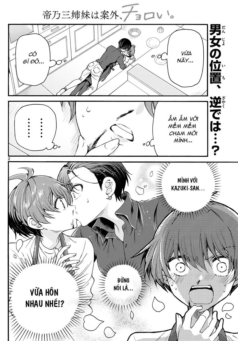 Ba Chị Em Nhà Mikadono Dễ Đối Phó Thật Đấy Chapter 17 - Trang 2