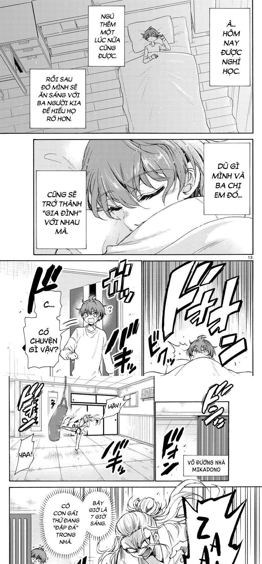 Ba Chị Em Nhà Mikadono Dễ Đối Phó Thật Đấy Chapter 2 - Trang 2