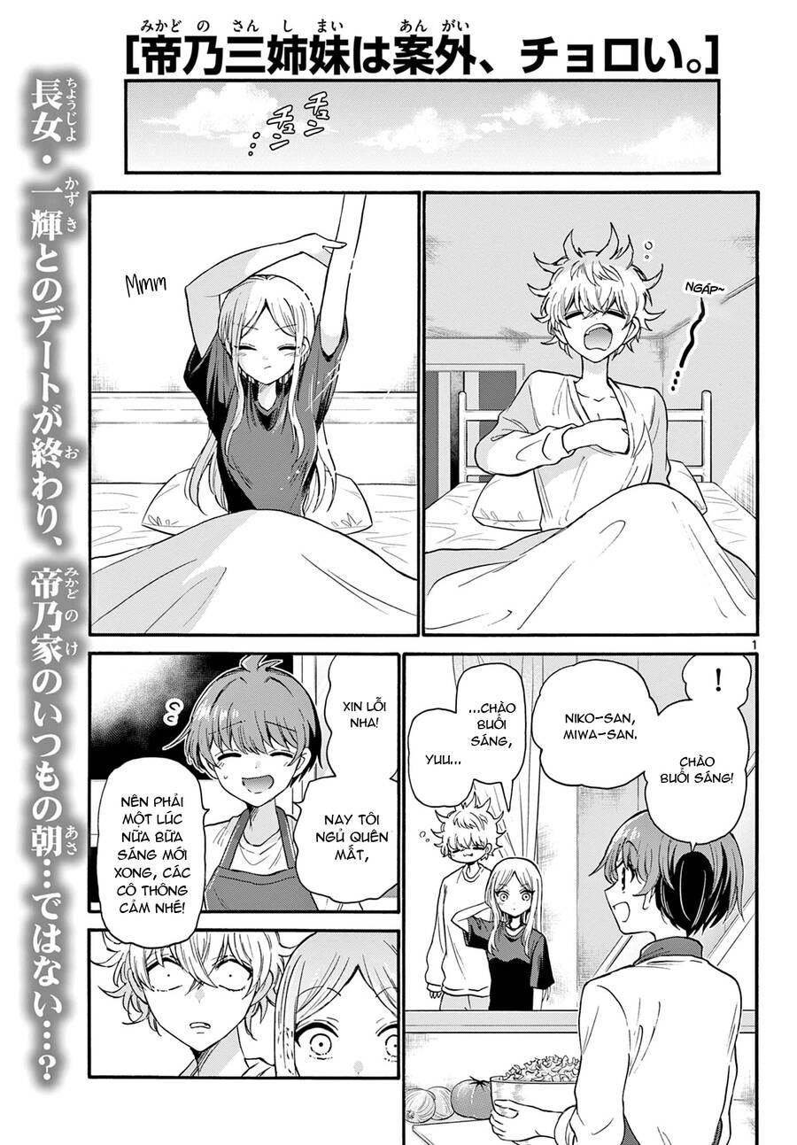 Ba Chị Em Nhà Mikadono Dễ Đối Phó Thật Đấy Chapter 23 - Trang 2