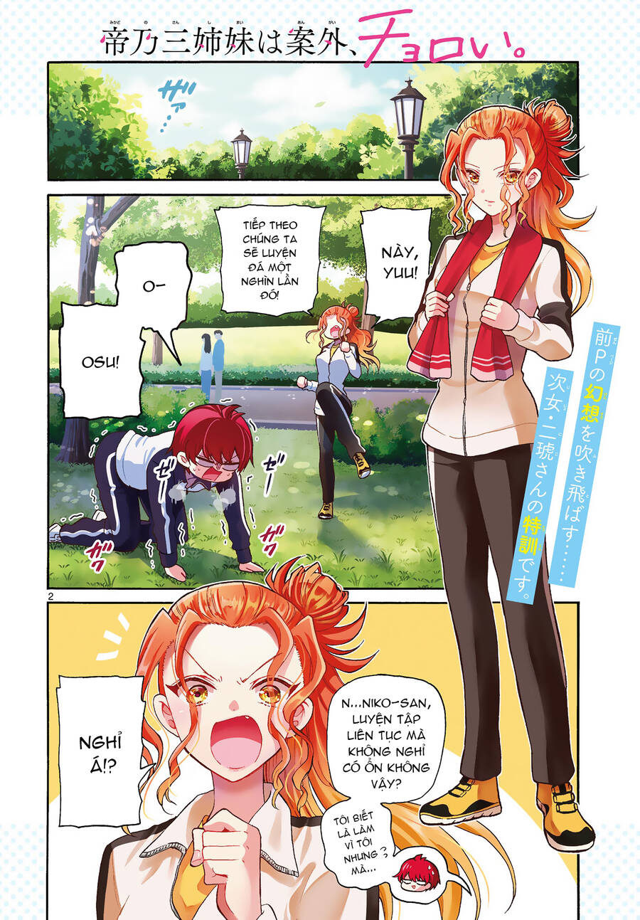 Ba Chị Em Nhà Mikadono Dễ Đối Phó Thật Đấy Chapter 28 - Trang 2