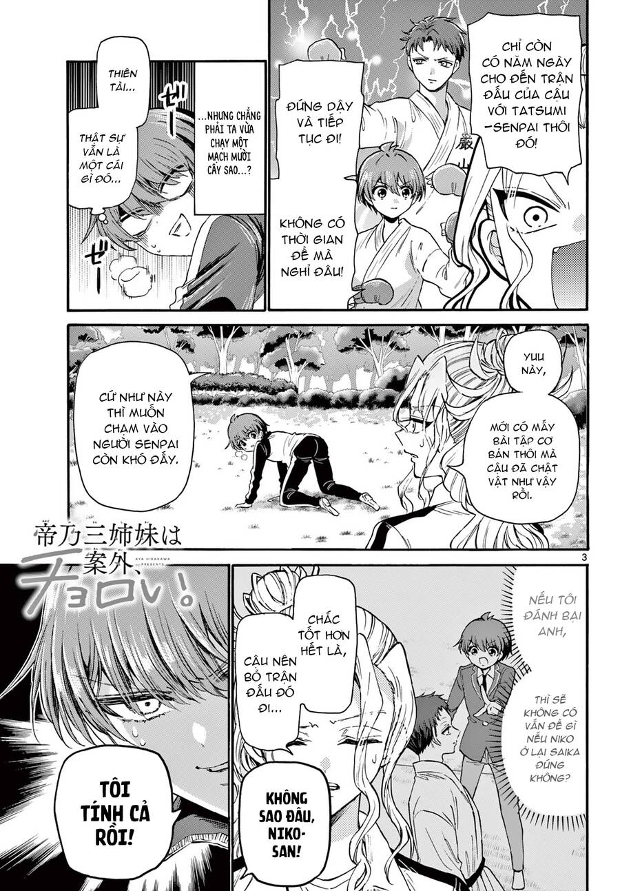 Ba Chị Em Nhà Mikadono Dễ Đối Phó Thật Đấy Chapter 28 - Trang 2