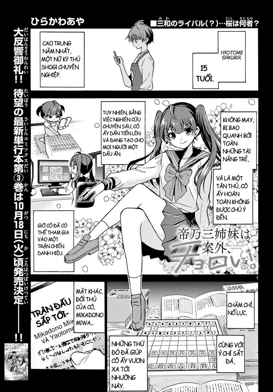 Ba Chị Em Nhà Mikadono Dễ Đối Phó Thật Đấy Chapter 38 - Trang 2