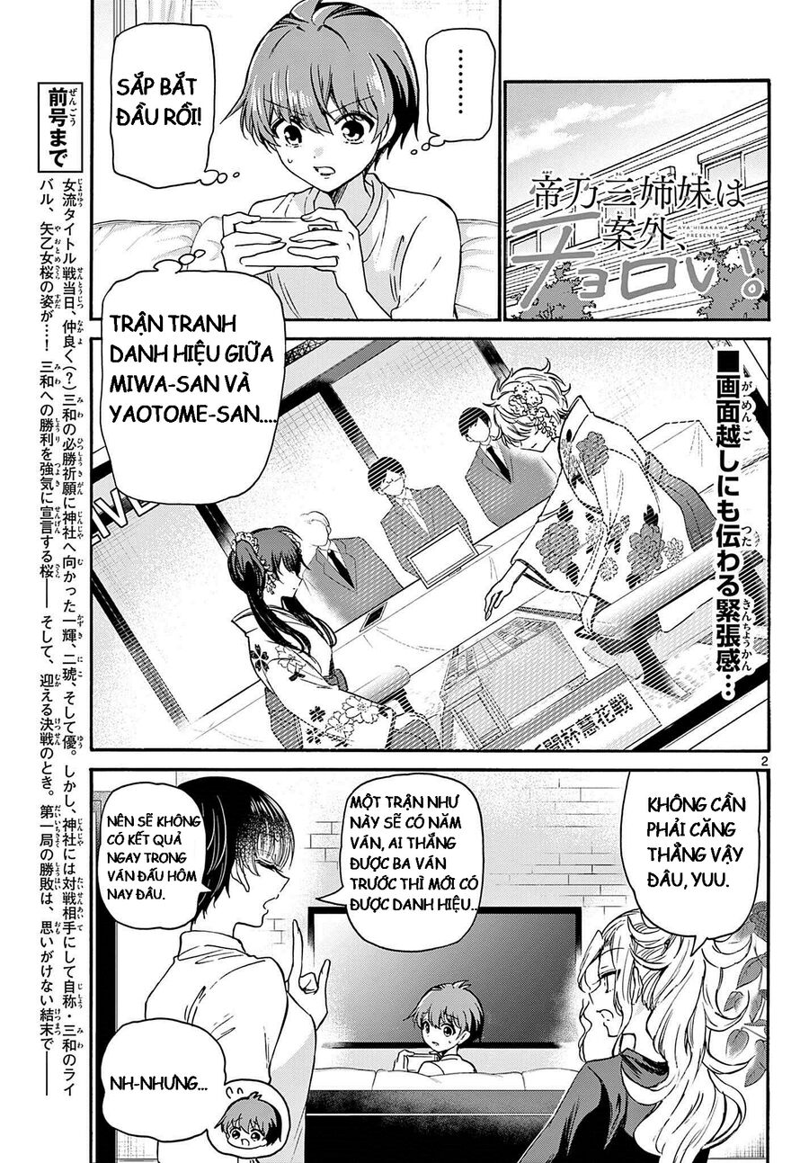 Ba Chị Em Nhà Mikadono Dễ Đối Phó Thật Đấy Chapter 39 - Trang 2