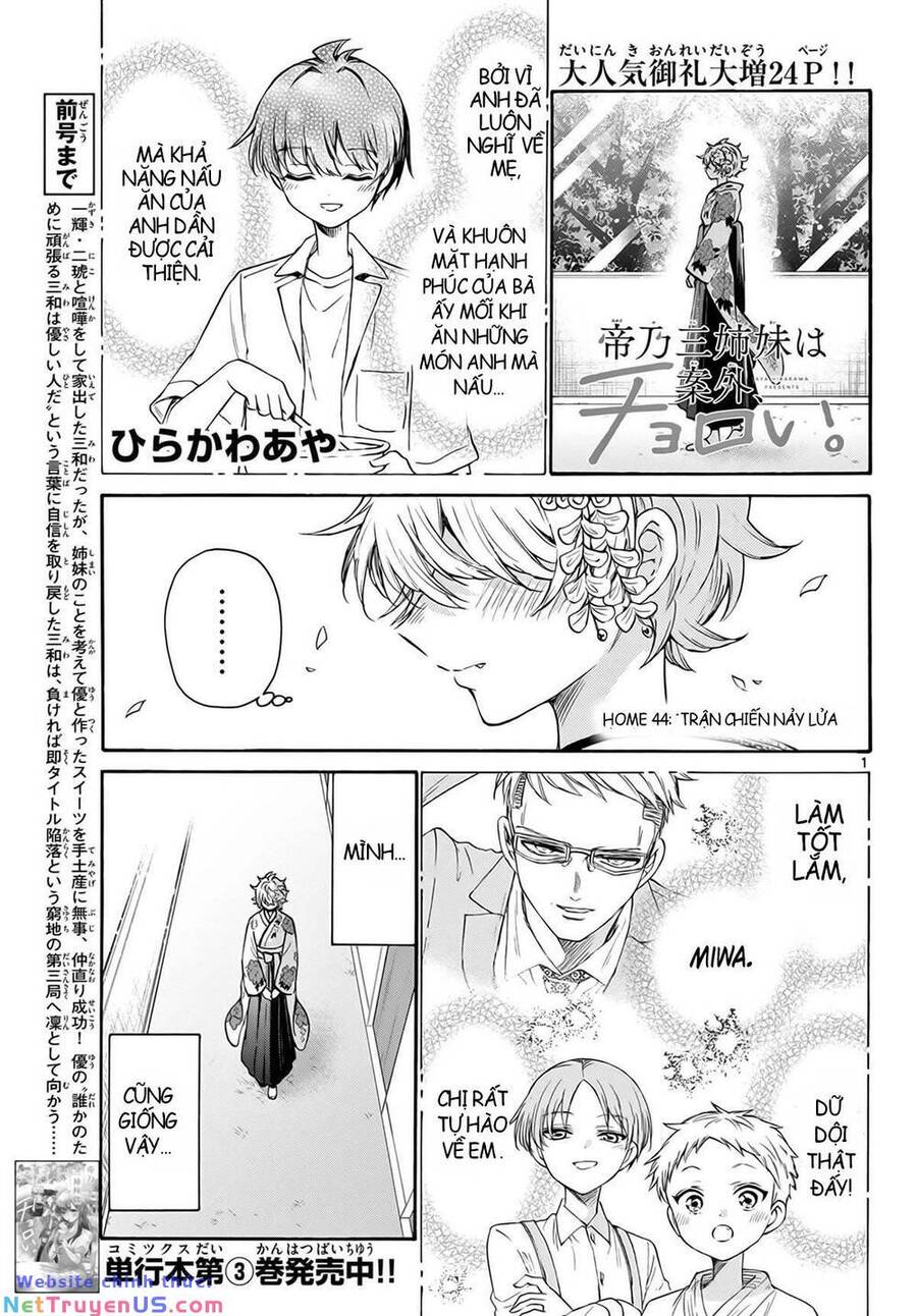 Ba Chị Em Nhà Mikadono Dễ Đối Phó Thật Đấy Chapter 44 - Trang 2