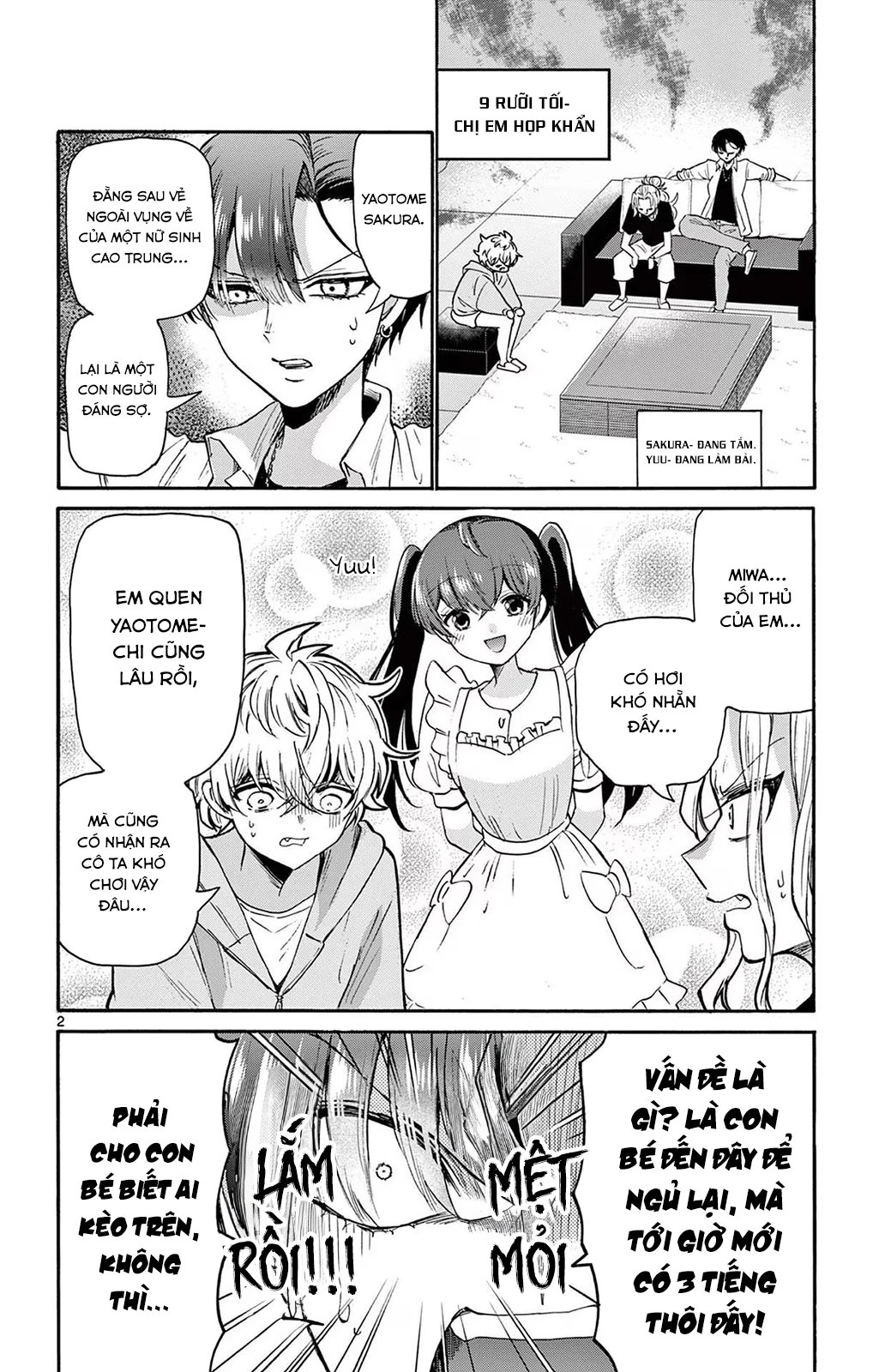 Ba Chị Em Nhà Mikadono Dễ Đối Phó Thật Đấy Chapter 49 - Trang 2