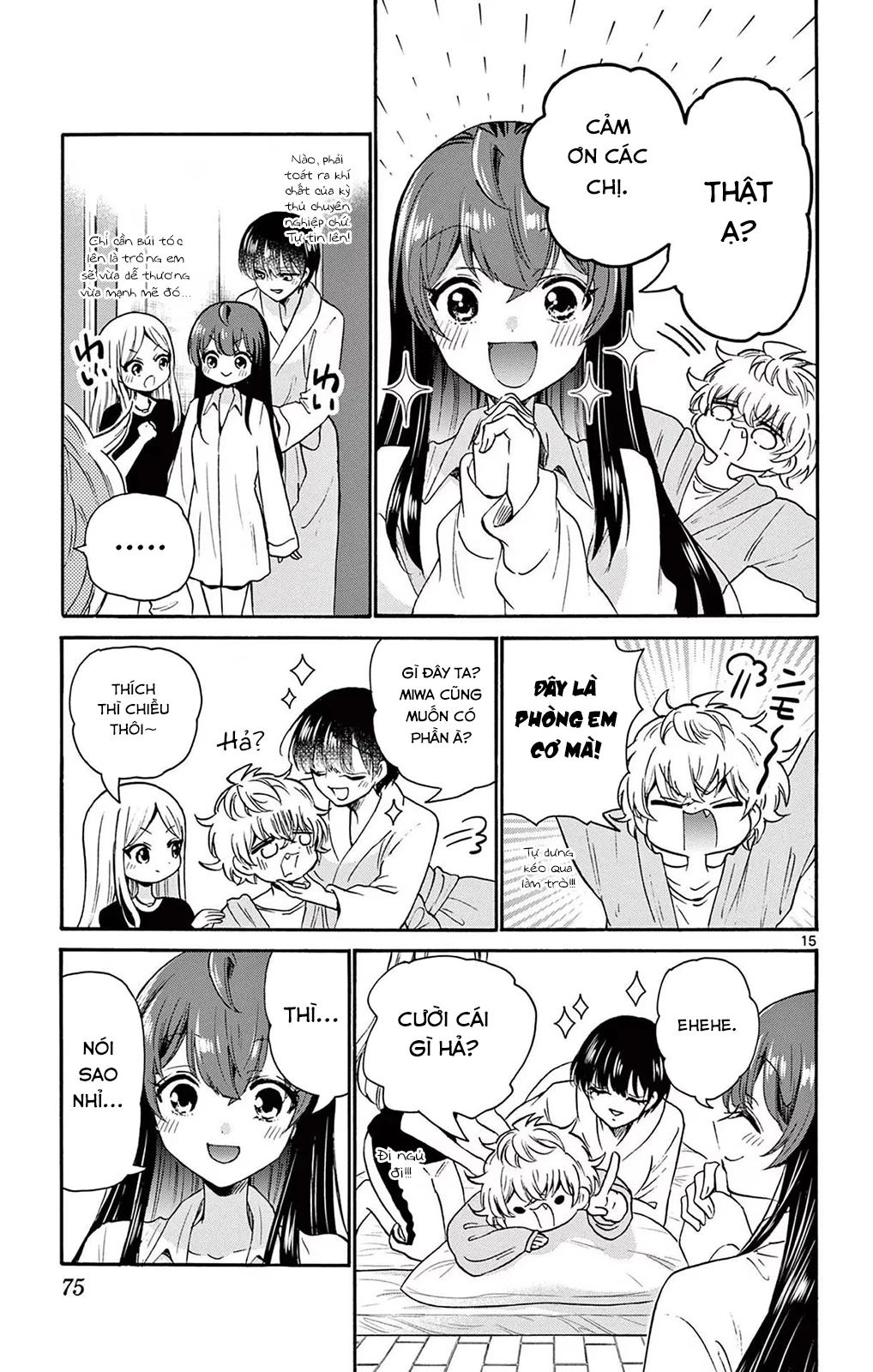 Ba Chị Em Nhà Mikadono Dễ Đối Phó Thật Đấy Chapter 50 - Trang 2