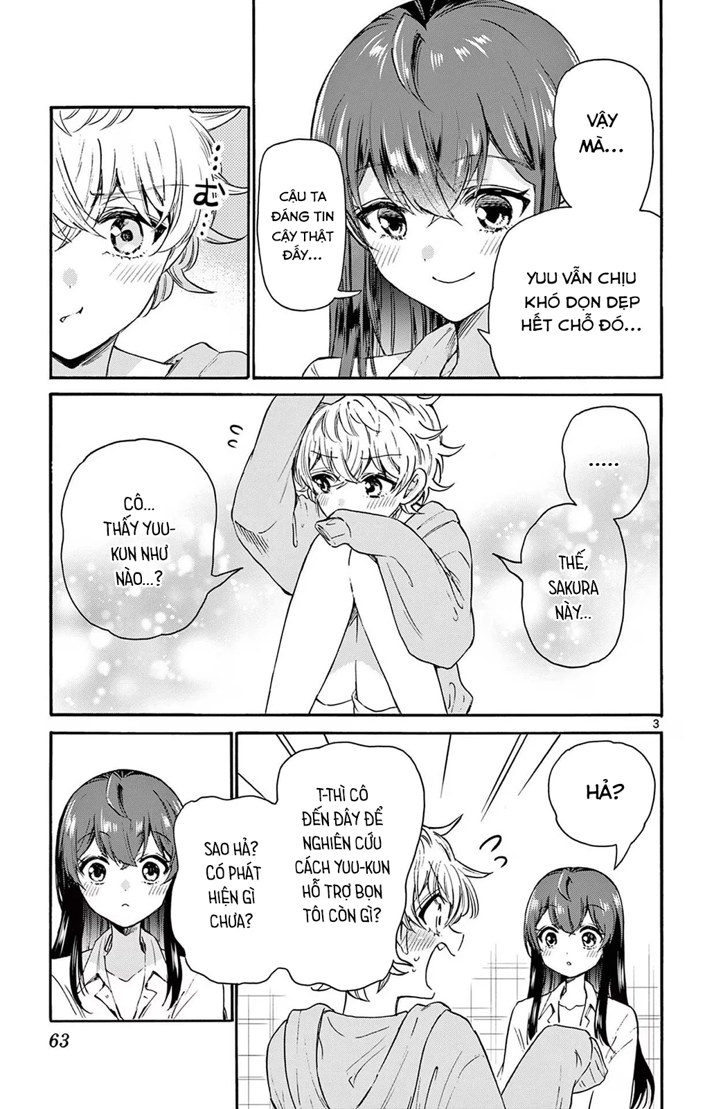 Ba Chị Em Nhà Mikadono Dễ Đối Phó Thật Đấy Chapter 50 - Trang 2