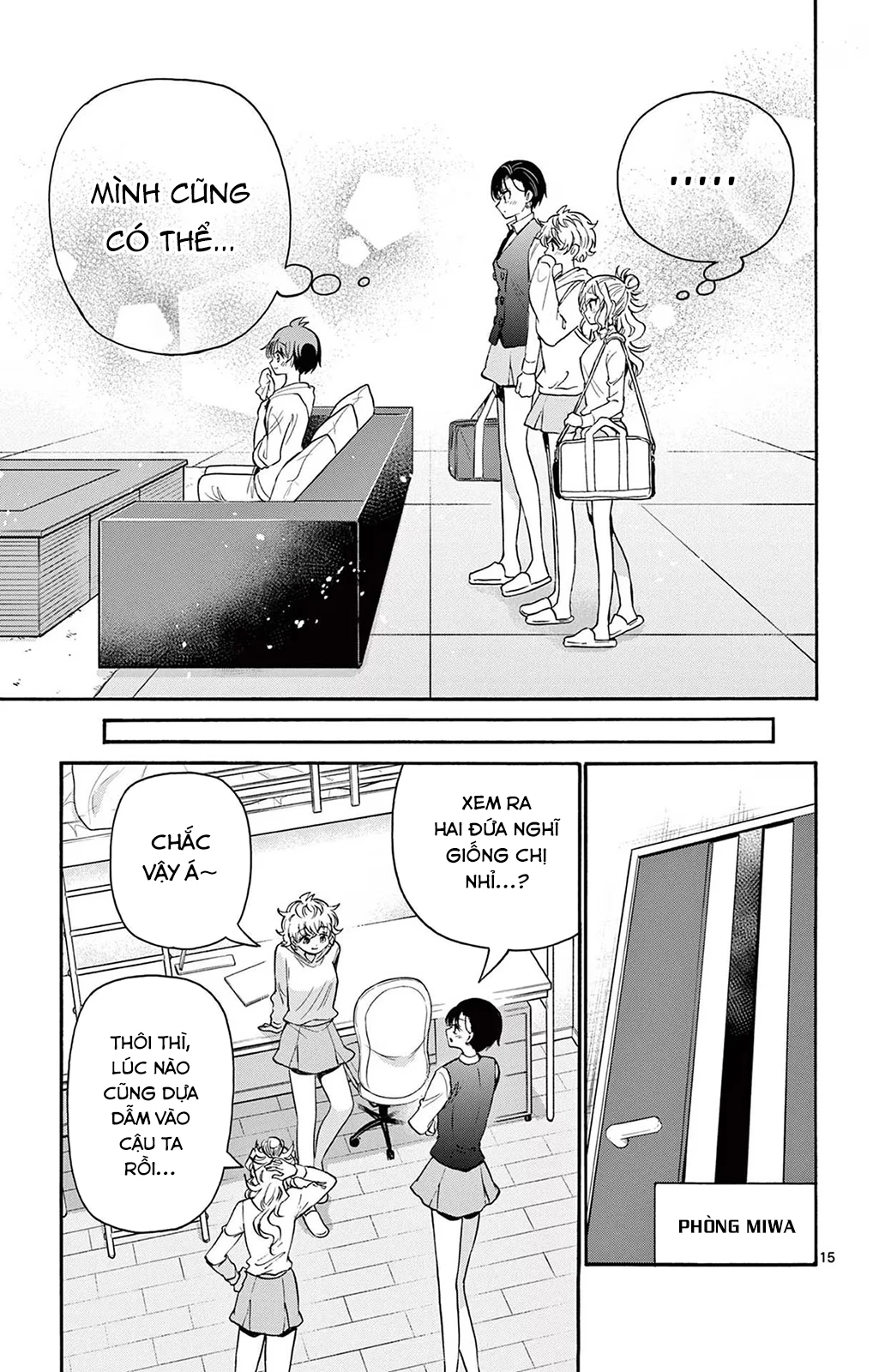 Ba Chị Em Nhà Mikadono Dễ Đối Phó Thật Đấy Chapter 57 - Trang 2