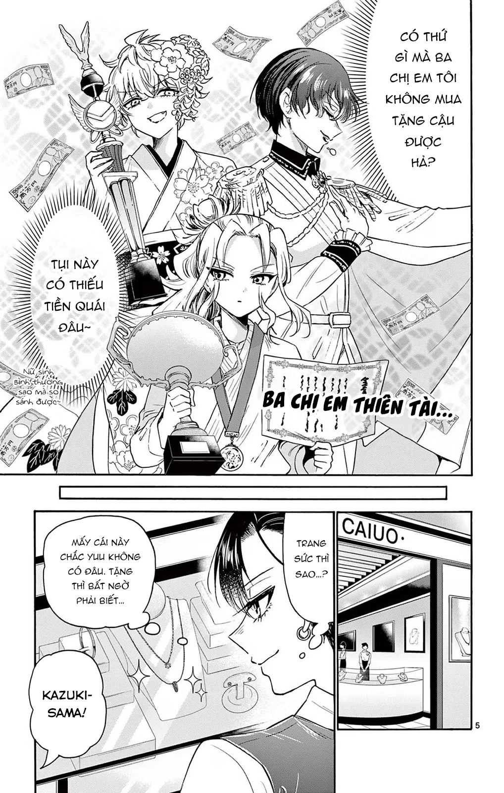 Ba Chị Em Nhà Mikadono Dễ Đối Phó Thật Đấy Chapter 57 - Trang 2