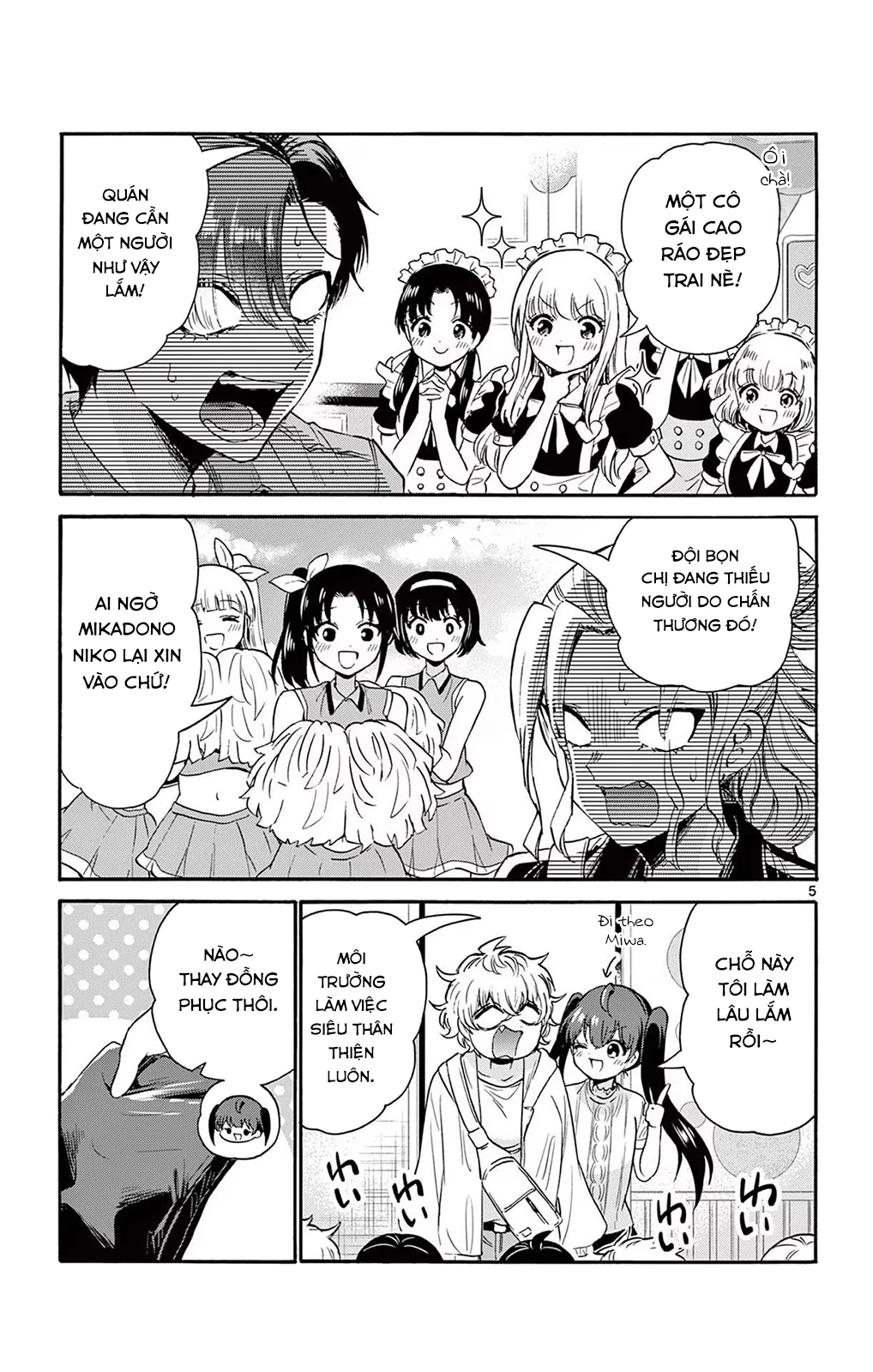 Ba Chị Em Nhà Mikadono Dễ Đối Phó Thật Đấy Chapter 59 - Trang 2