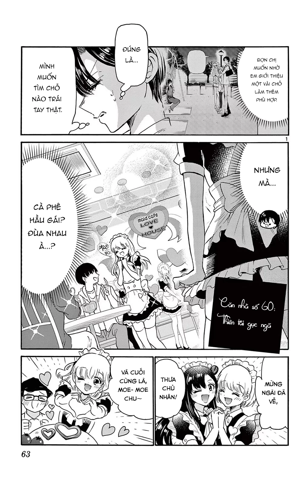 Ba Chị Em Nhà Mikadono Dễ Đối Phó Thật Đấy Chapter 60 - Trang 2