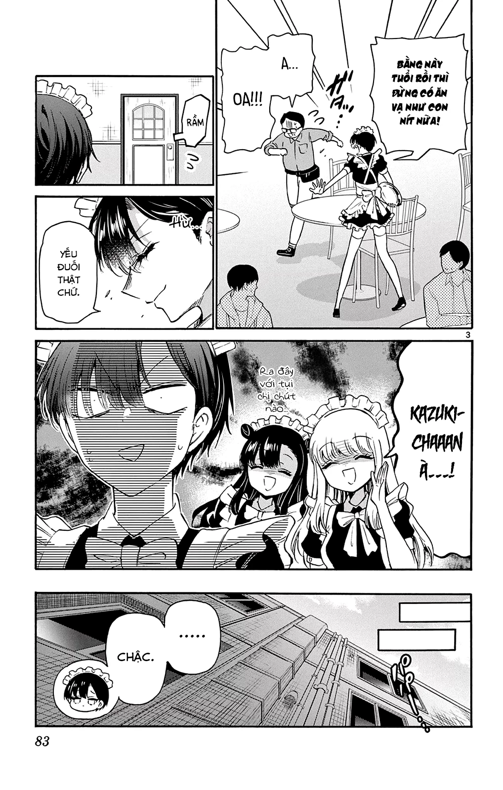 Ba Chị Em Nhà Mikadono Dễ Đối Phó Thật Đấy Chapter 61 - Trang 2