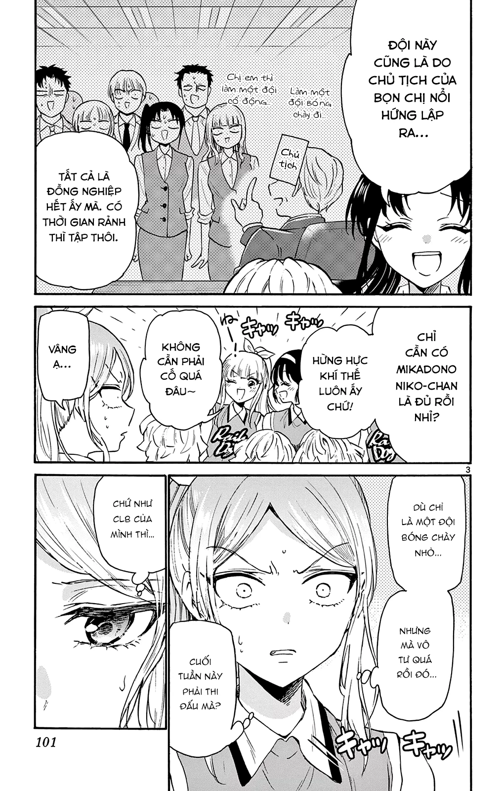 Ba Chị Em Nhà Mikadono Dễ Đối Phó Thật Đấy Chapter 62 - Trang 2