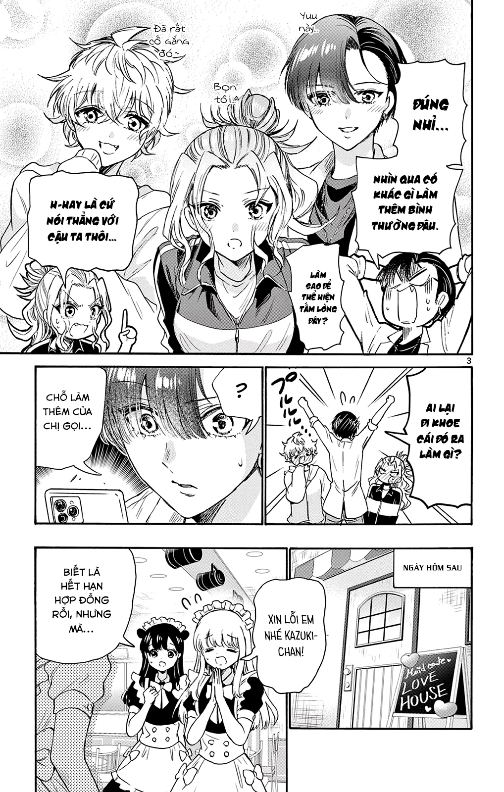 Ba Chị Em Nhà Mikadono Dễ Đối Phó Thật Đấy Chapter 64 - Trang 2