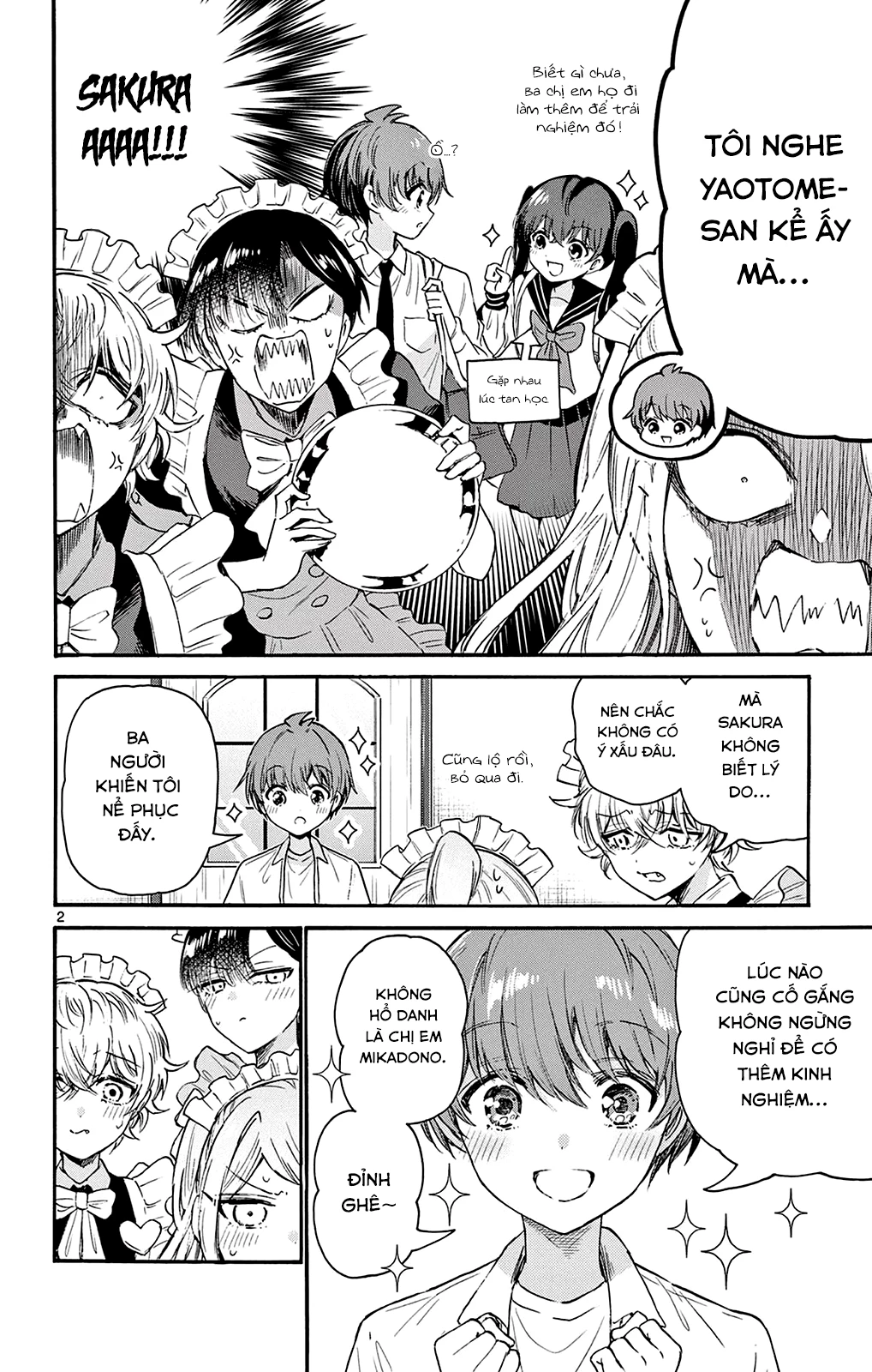 Ba Chị Em Nhà Mikadono Dễ Đối Phó Thật Đấy Chapter 65 - Trang 2
