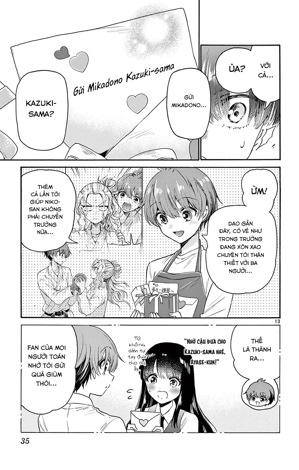 Ba Chị Em Nhà Mikadono Dễ Đối Phó Thật Đấy Chapter 68 - Trang 2