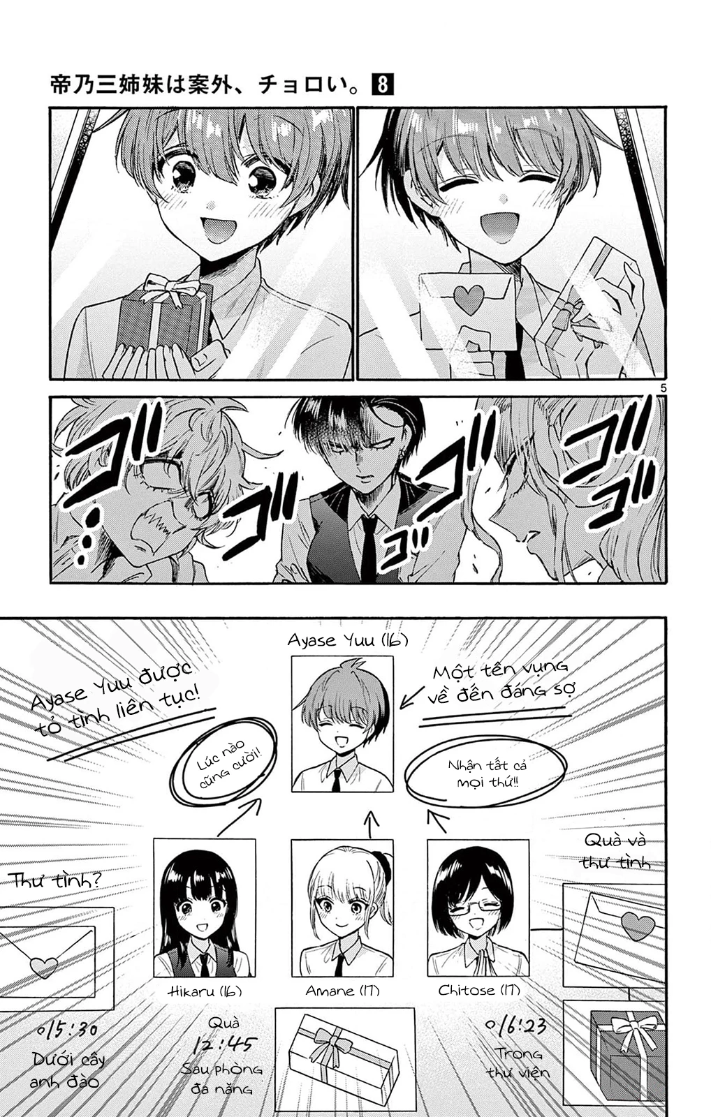 Ba Chị Em Nhà Mikadono Dễ Đối Phó Thật Đấy Chapter 68 - Trang 2