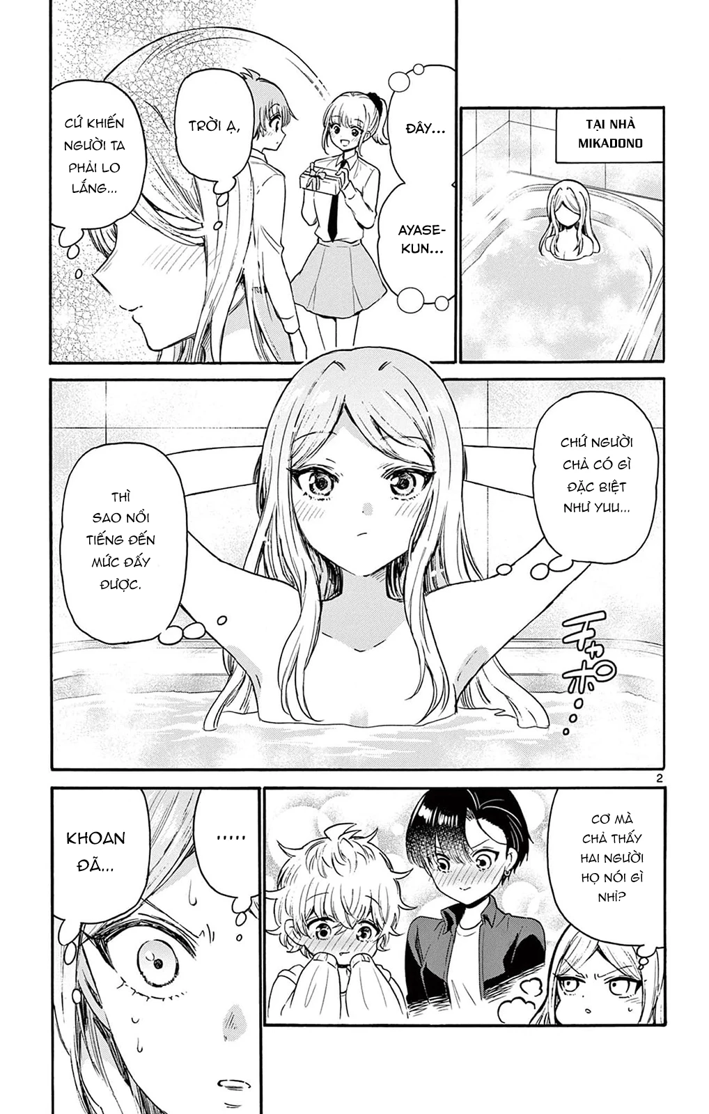 Ba Chị Em Nhà Mikadono Dễ Đối Phó Thật Đấy Chapter 69 - Trang 2