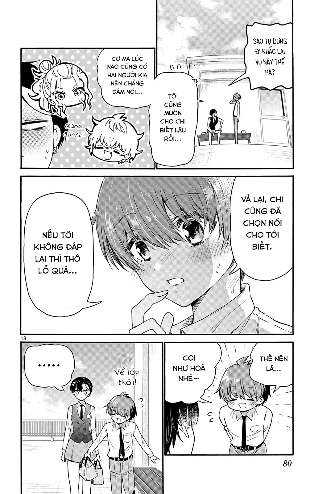 Ba Chị Em Nhà Mikadono Dễ Đối Phó Thật Đấy Chapter 70 - Trang 2