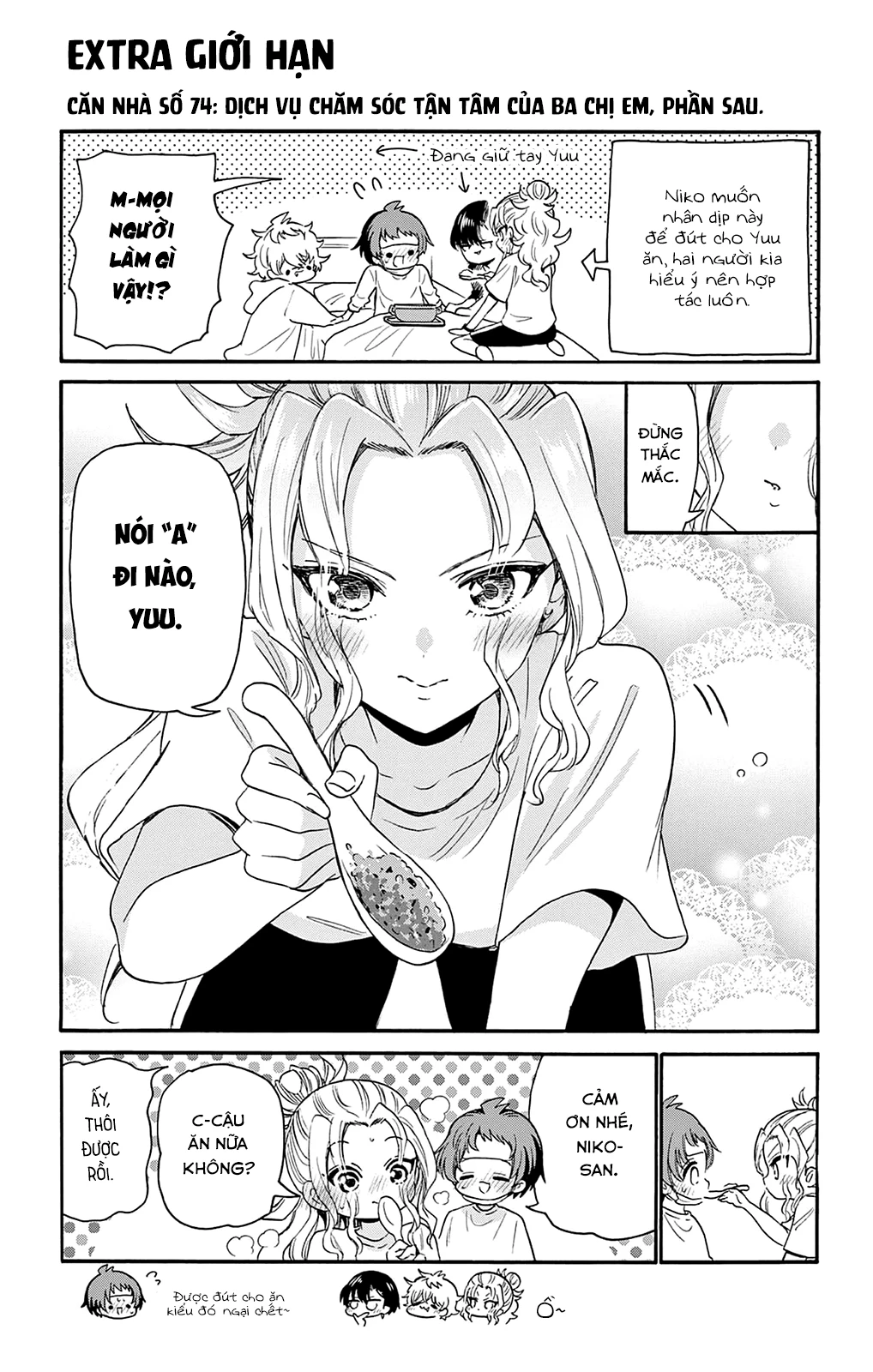 Ba Chị Em Nhà Mikadono Dễ Đối Phó Thật Đấy Chapter 76.5 - Trang 2