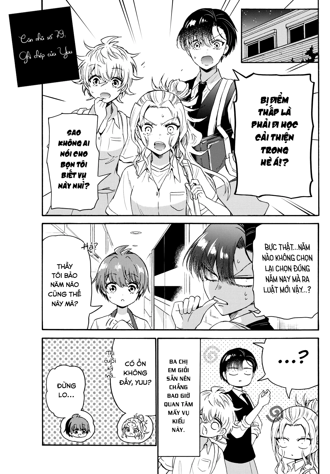 Ba Chị Em Nhà Mikadono Dễ Đối Phó Thật Đấy Chapter 79 - Trang 2